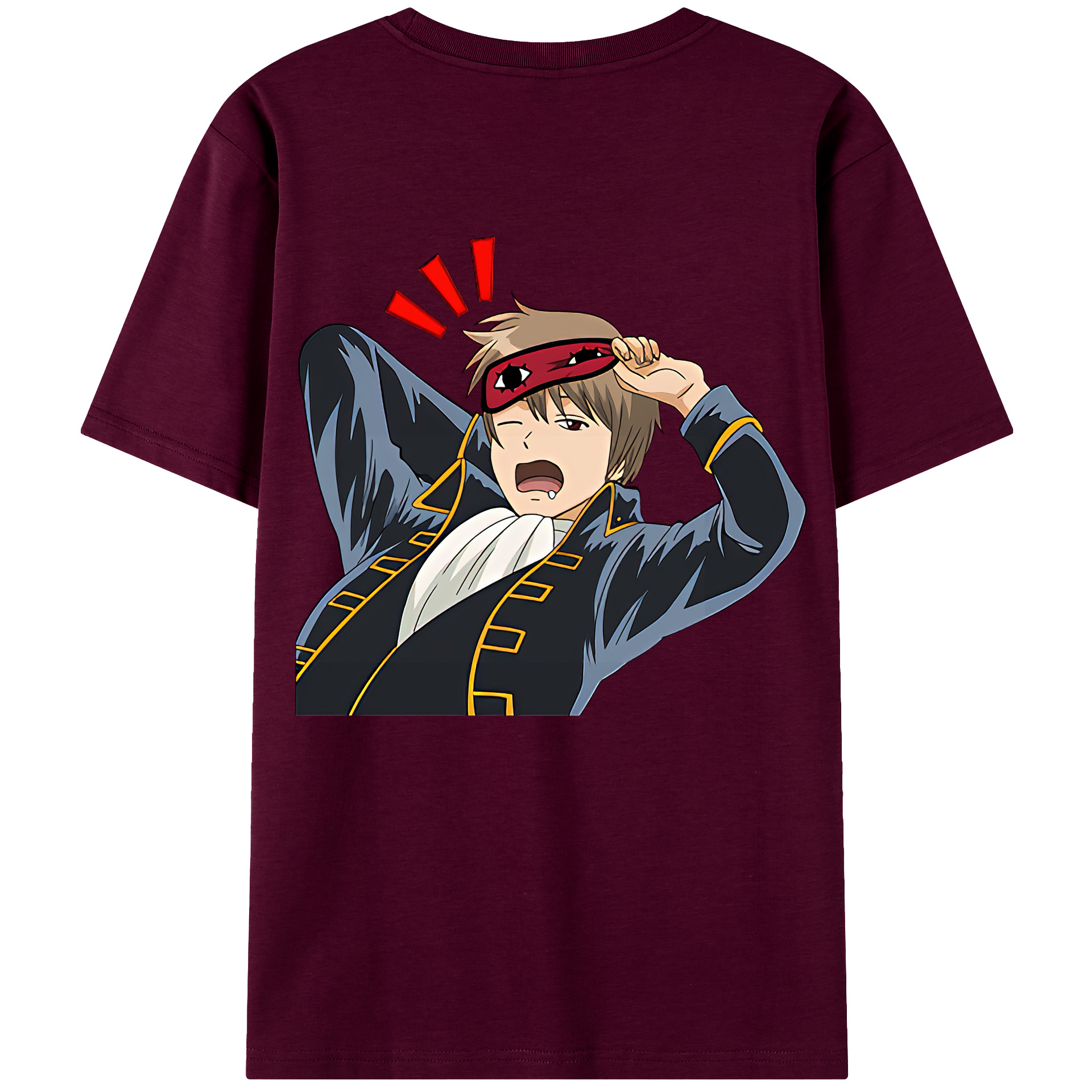 （画像用） ぎんたま 坂田銀時（さかたぎんとき） 神楽 志村新八（しむら しんぱち） GINTAMA Sakata Gintoki Kagura Shimura Shinpachi レディース半袖Tシャツ(バックプリント)